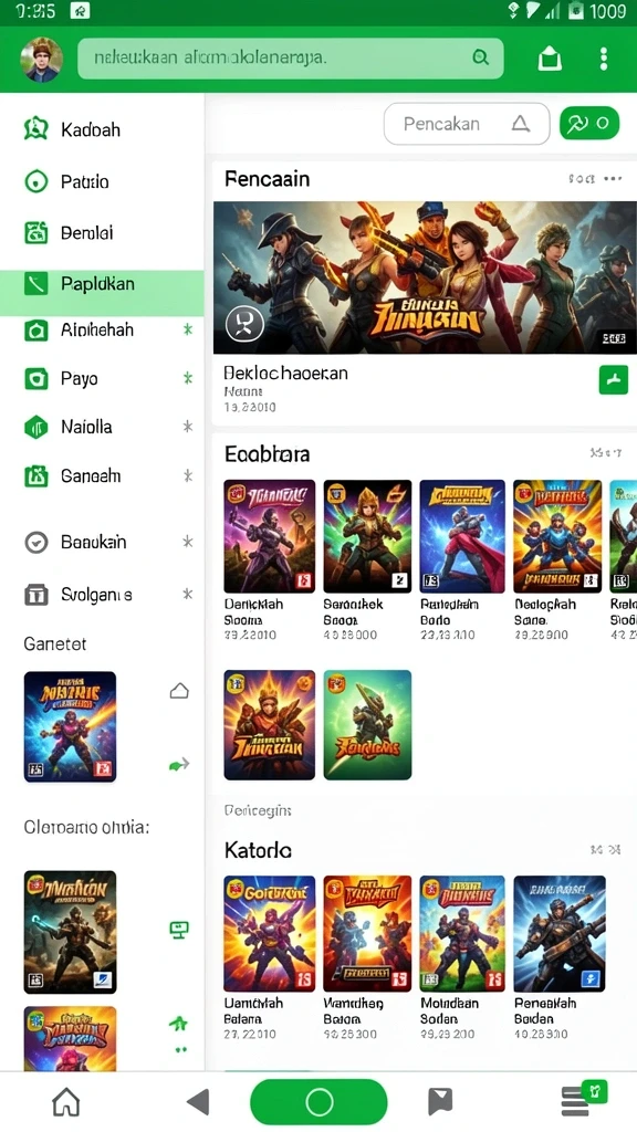 Beragam tema permainan yang siap memanjakan Anda.