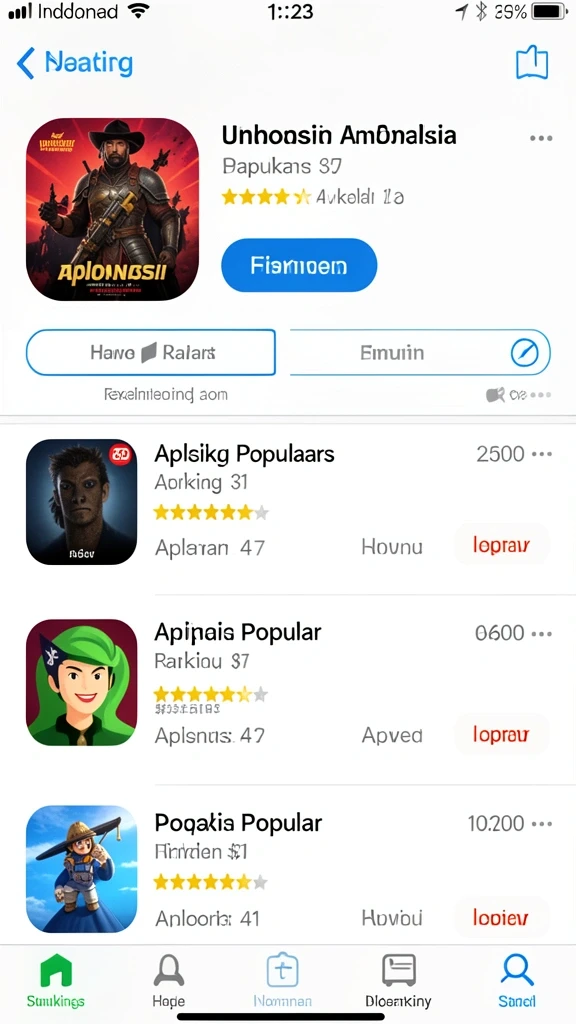 Tampilan antarmuka yang ramah pengguna.