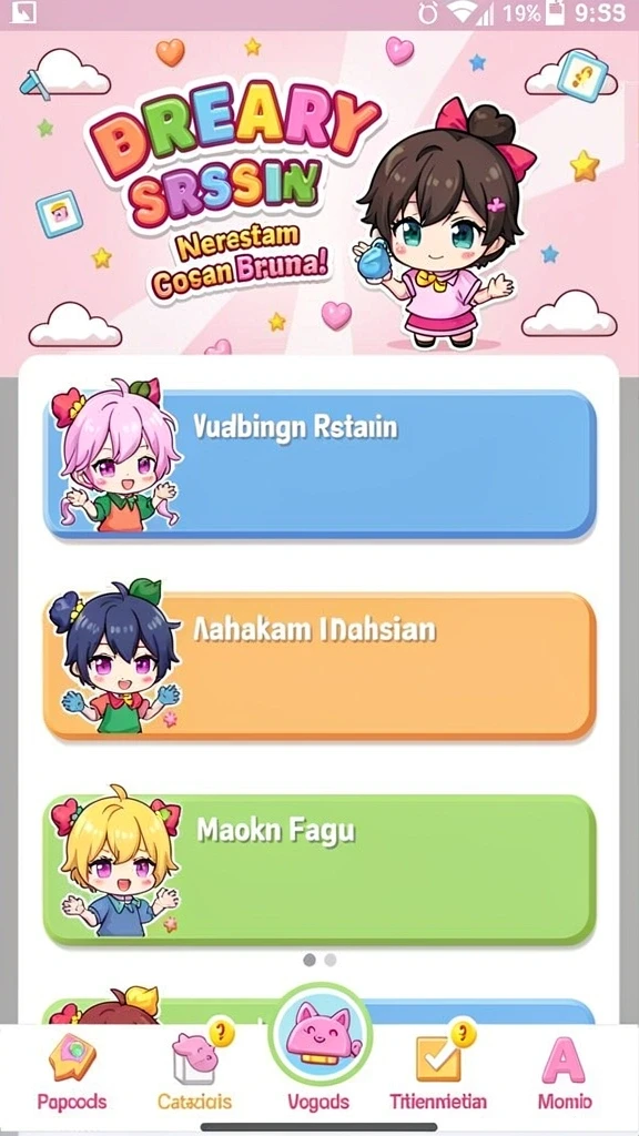 Tampilan level baru yang menantang.