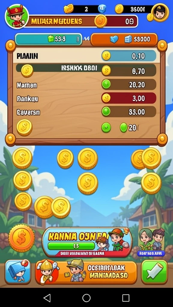 Tampilan antarmuka pengguna yang intuitif.