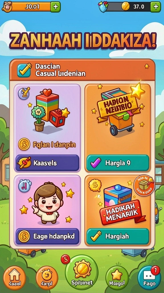 Tampilan antarmuka yang menarik dan mudah digunakan.