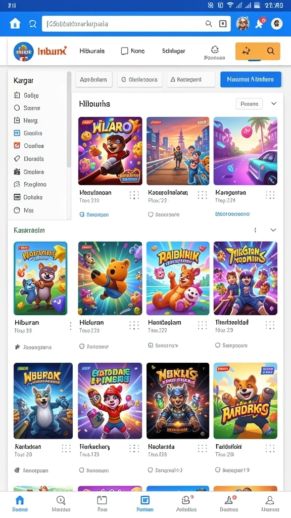 Tantangan level yang seru dan menantang.