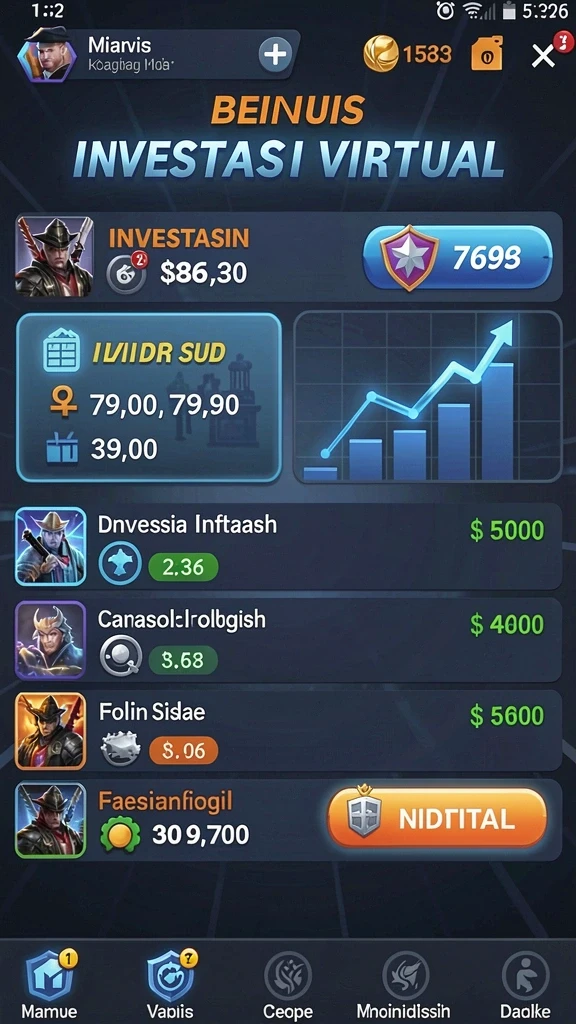 Screenshot fitur multiplayer yang memukau.