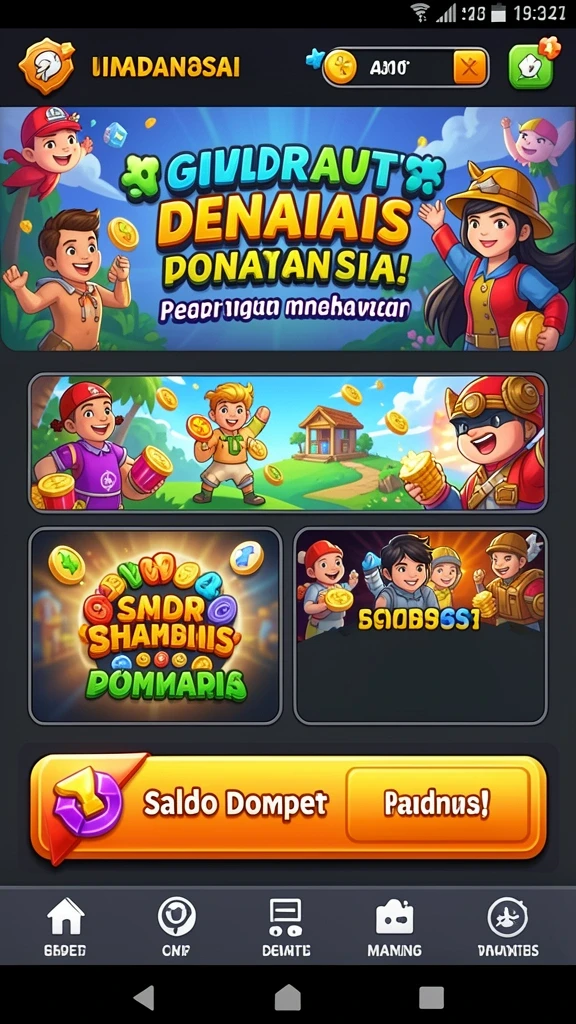 Tampilan antarmuka yang menarik dan mudah digunakan.
