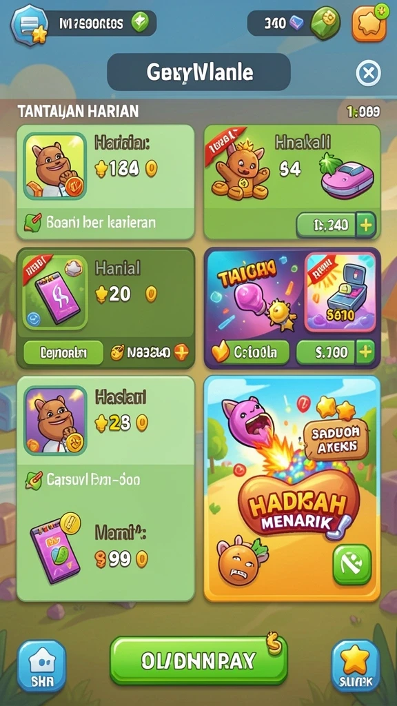 Level baru yang menantang dan menarik.