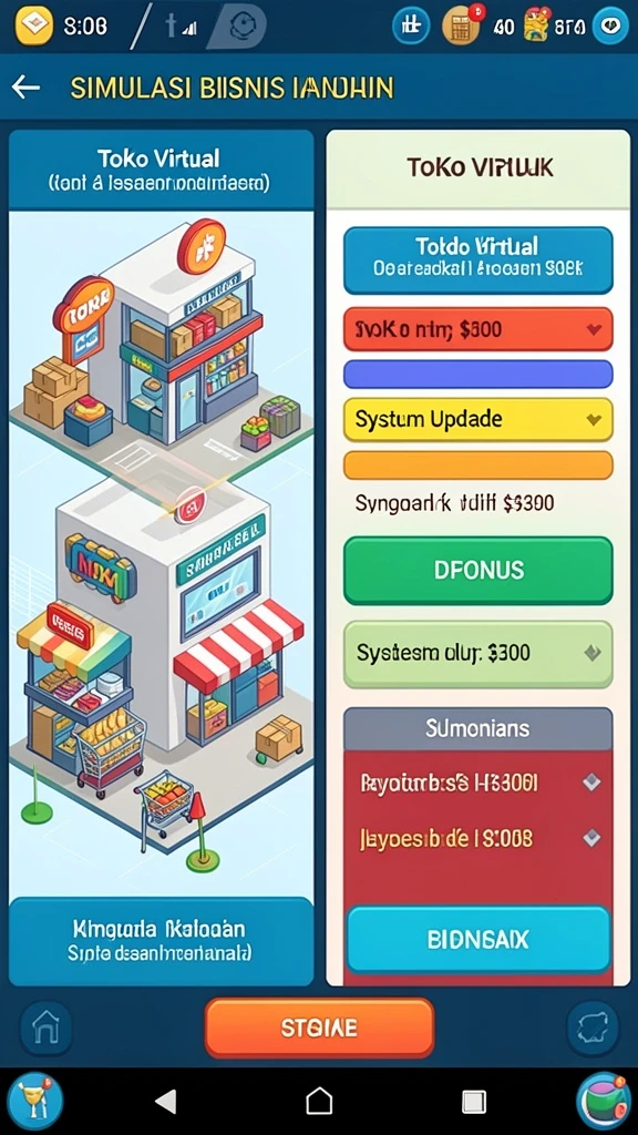 Gameplay adiktif yang membuat ketagihan.