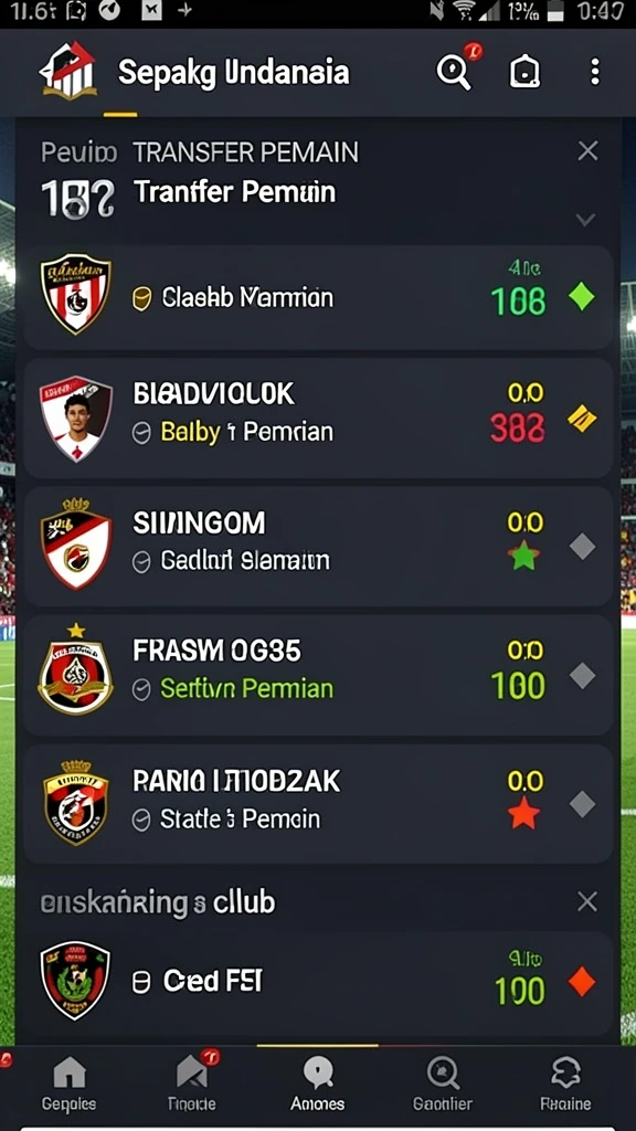 Grafik permainan yang memukau.