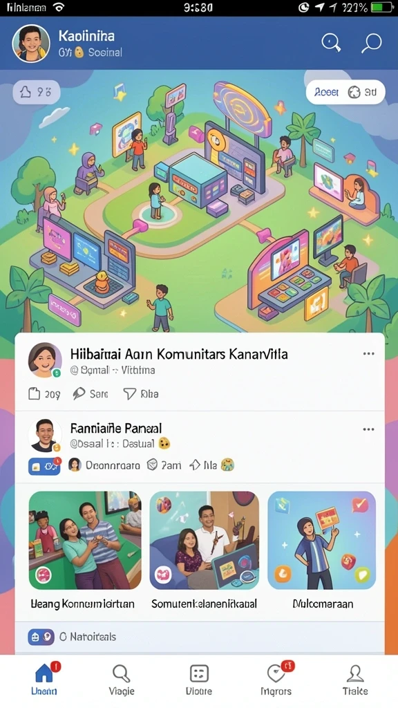 Karakter dengan kemampuan unik dan beragam pilihan.