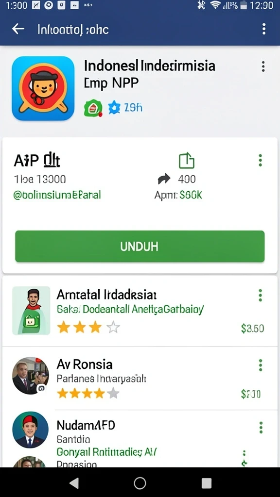 Tampilan awal antarmuka yang intuitif.