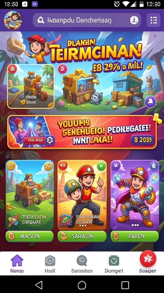 Screenshot fitur multiplayer yang memungkinkan bermain bersama teman.