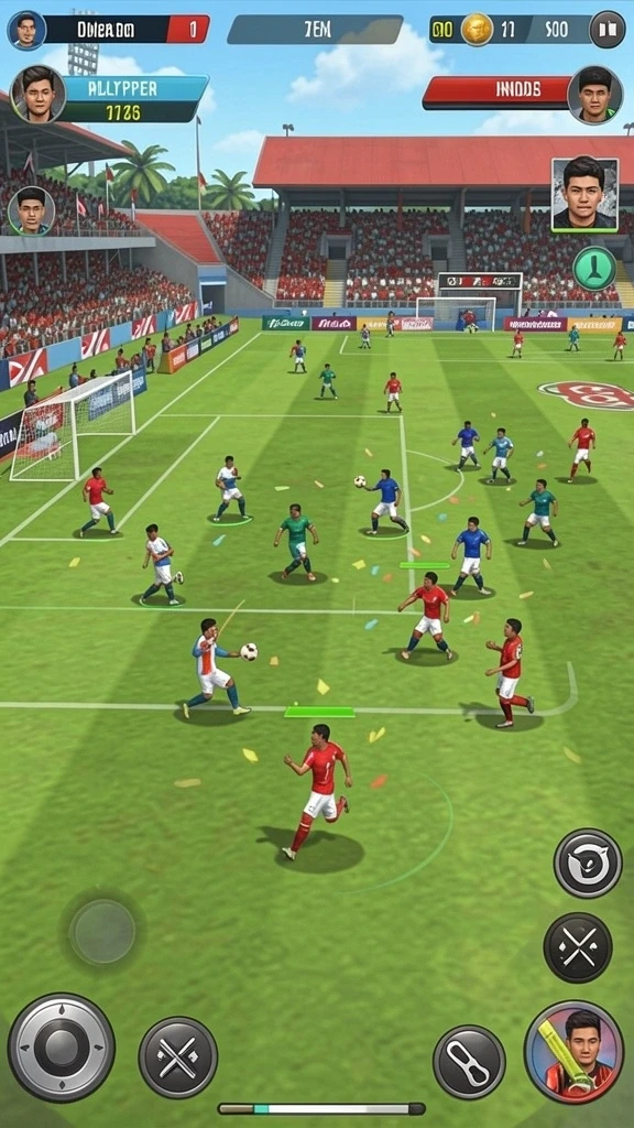 Momen epik saat menyelesaikan tantangan sulit.