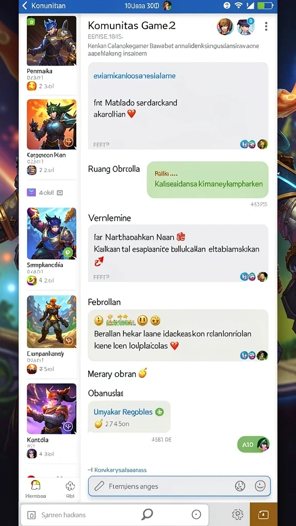 Mode permainan multiplayer yang seru dan kompetitif.