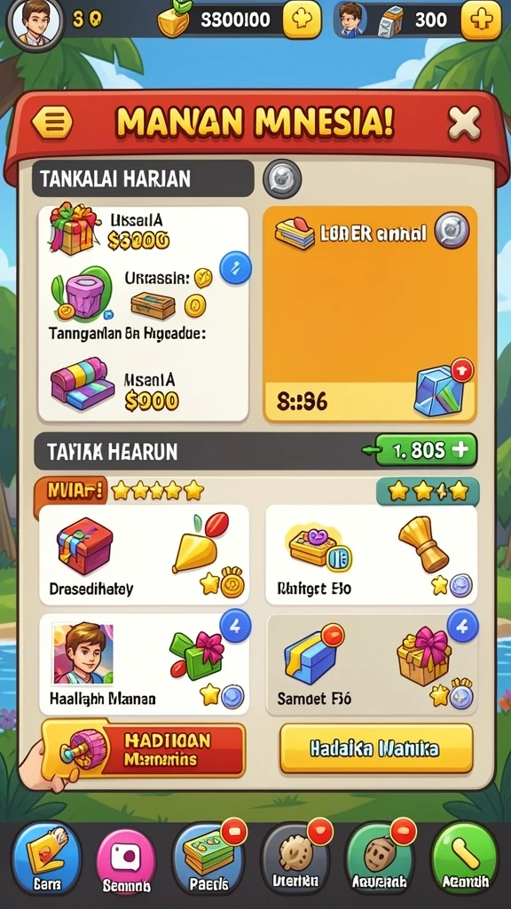 Screenshot menampilkan grafis memukau dari gameplay.