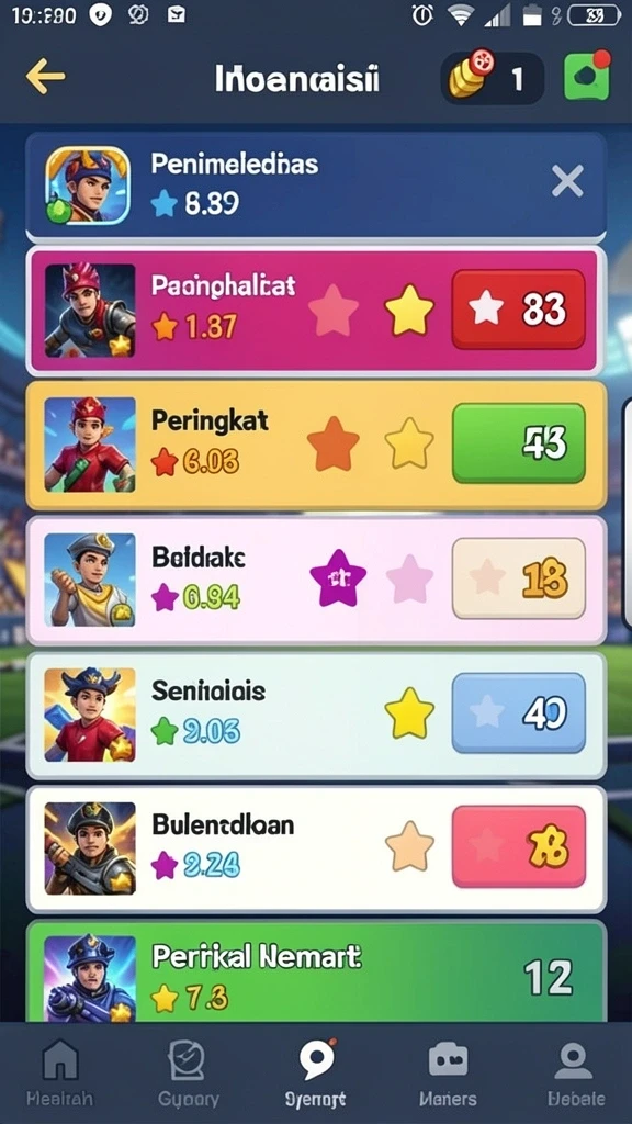 Karakter yang dapat disesuaikan sesuai preferensi pemain.