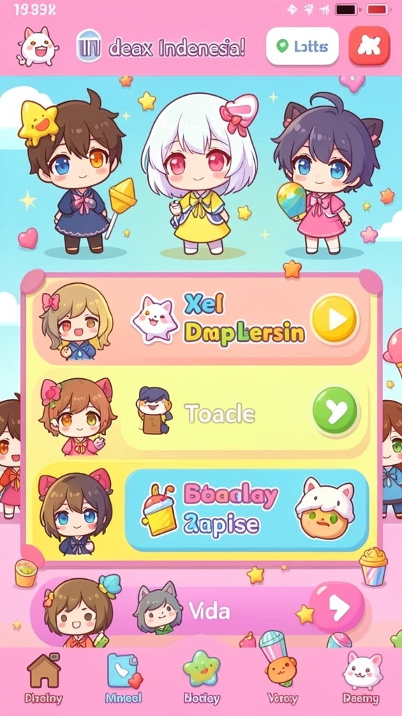 Screenshot aplikasi F7F7 menunjukkan pengalaman bermain yang mendalam.