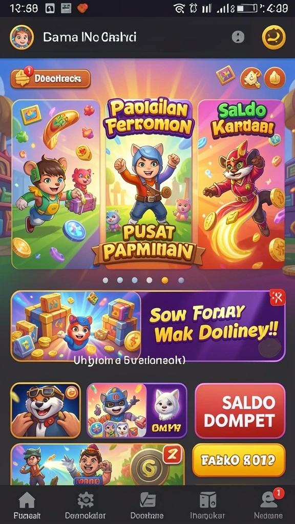 Grafis memukau saat bermain level menantang.