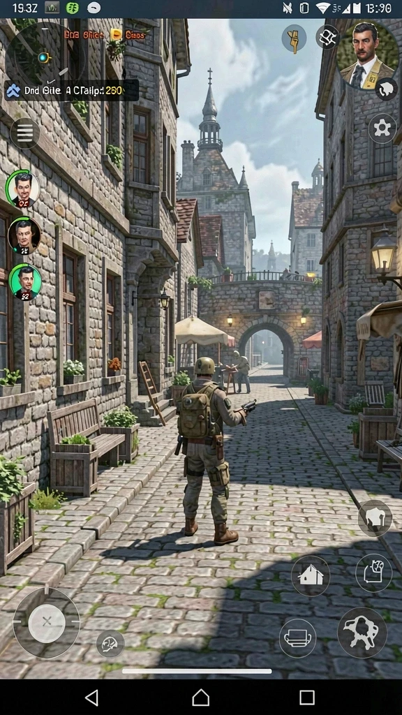 Screenshot menunjukkan fitur multiplayer bersama teman.
