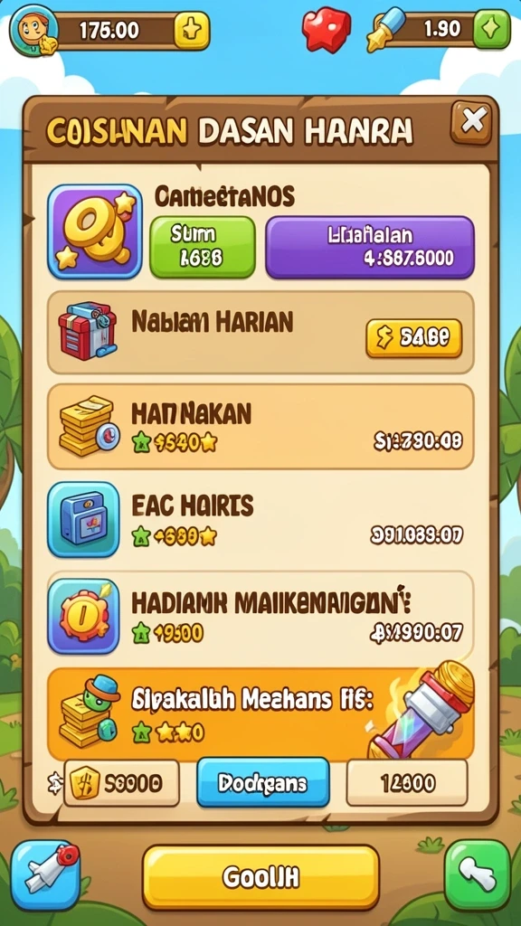 Tantangan seru dalam setiap level yang dihadapi.