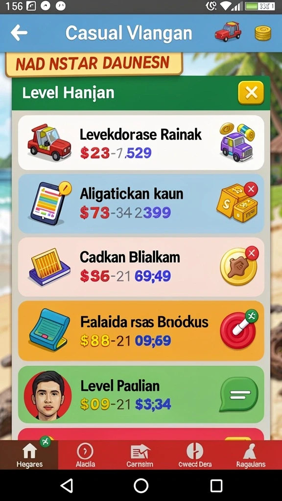 Fitur interaksi dengan pemain lainnya.