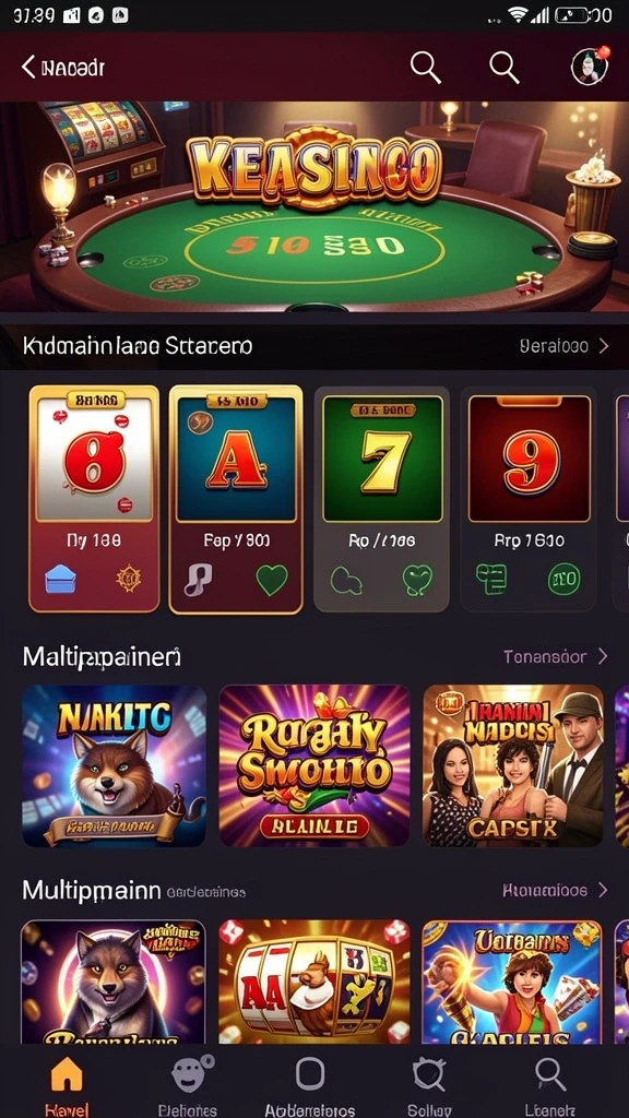 Tampilan antarmuka HOKIGAME yang ramah pengguna.