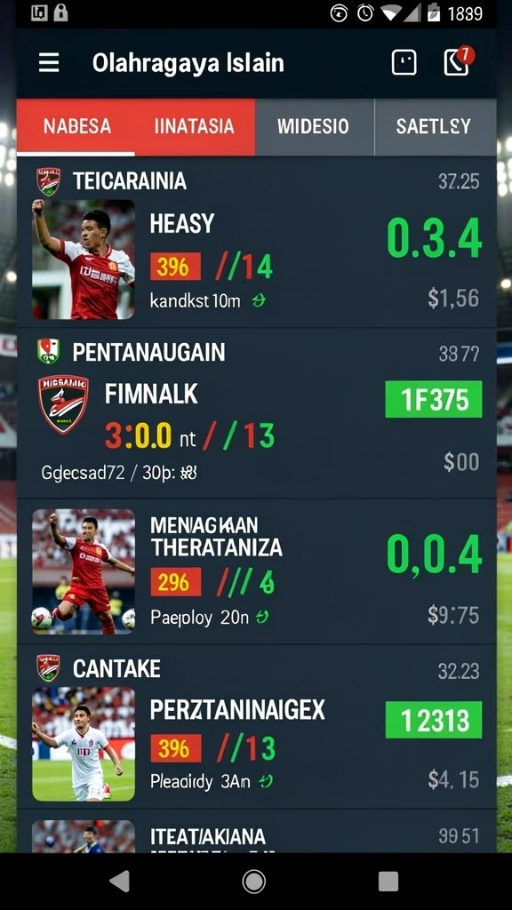 Pemandangan ikon-ikon terkenal di Jakarta.