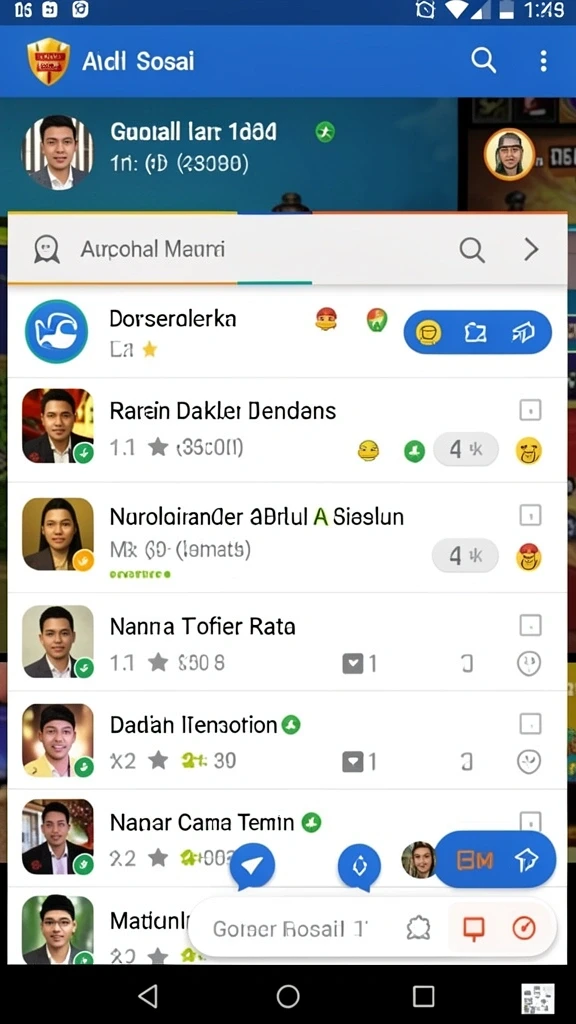 Tampilan antarmuka yang menarik dan user-friendly.