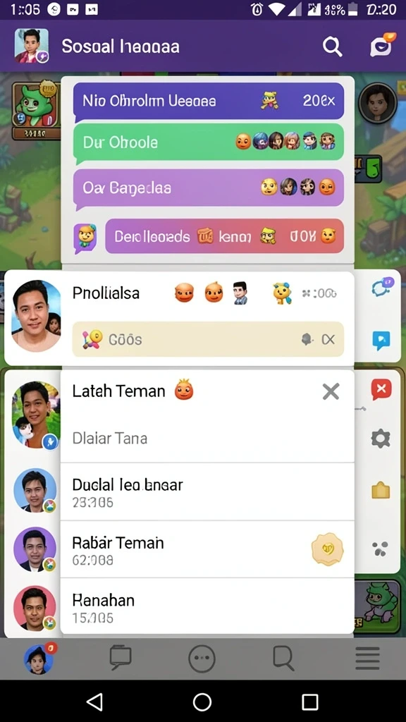 Tangkapan layar event khusus dengan hadiah menarik.