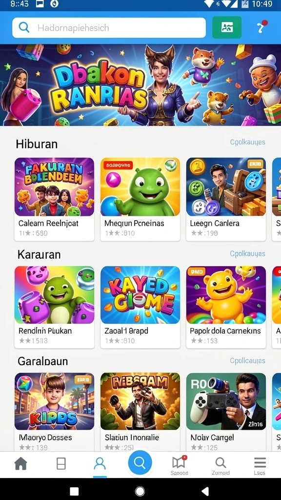 Fitur multiplayer yang memungkinkan bermain bersama teman.