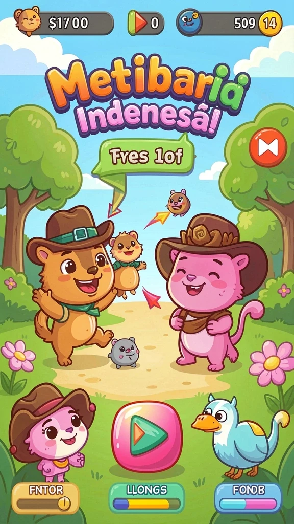 Tampilan awal yang menarik dan intuitif.