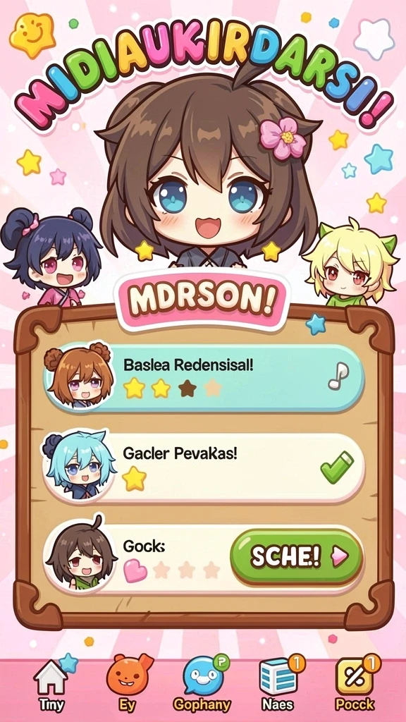 Screenshot menunjukkan tampilan utama aplikasi OVABET.