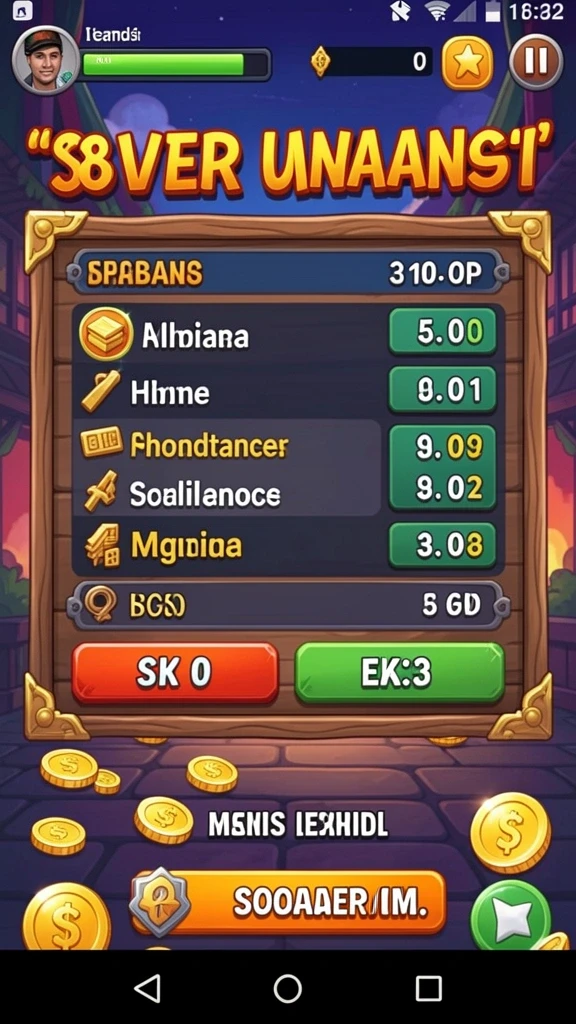 Screenshot menampilkan beragam tema slot yang tersedia.
