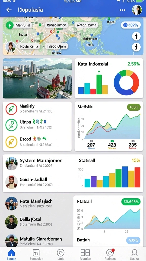Tampilan antarmuka yang menarik dan user-friendly.