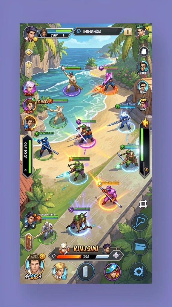 Screenshot menampilkan pemandangan planet yang indah.