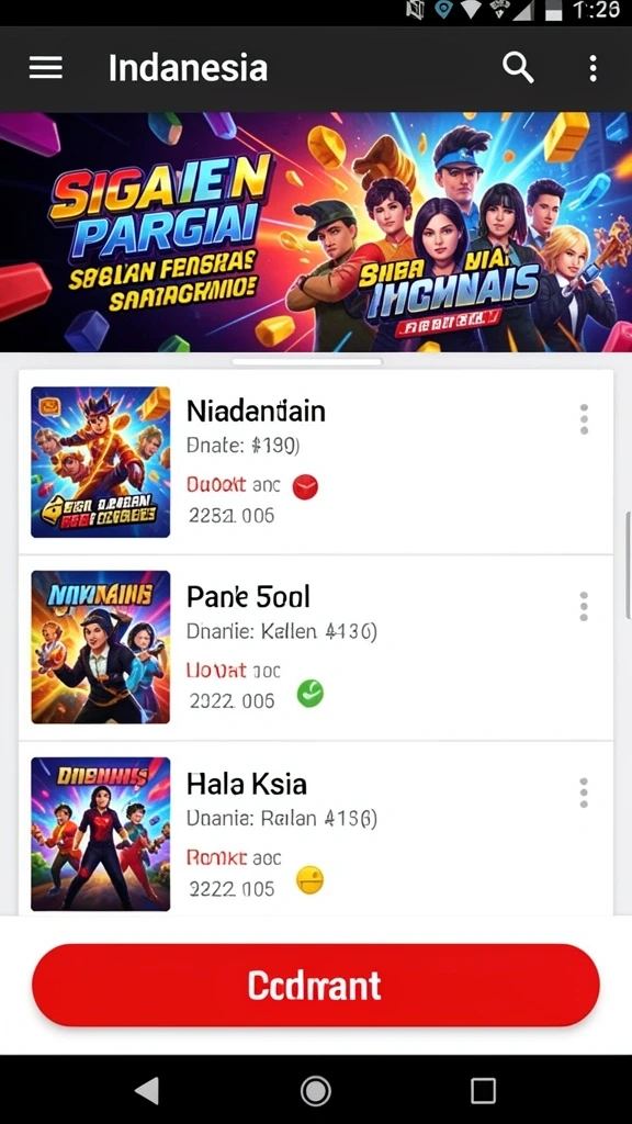 Tampilan antarmuka yang menarik dan intuitif.