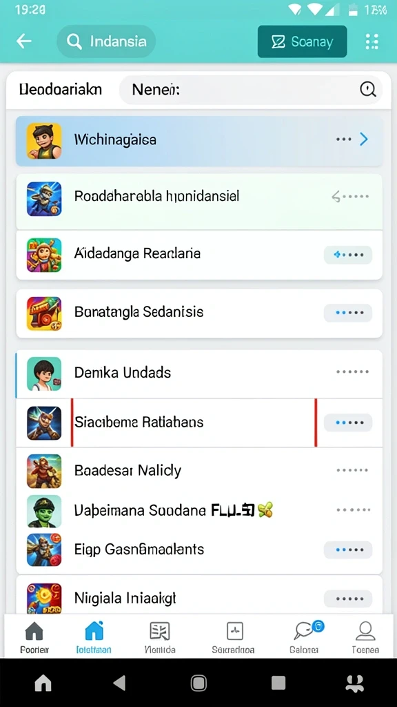 Karakter-karakter unik yang bisa dipilih pemain.