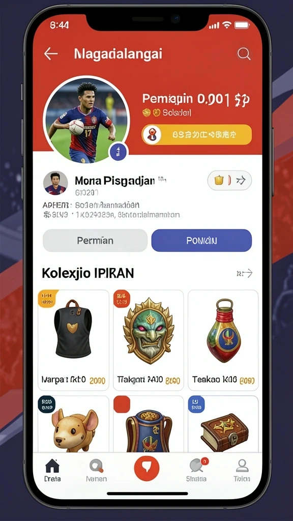 Desain karakter unik dan grafis menawan.