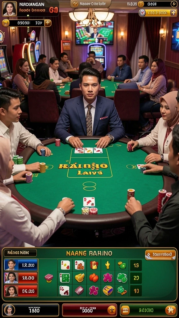 Tampilan awal yang menarik dan colorful.