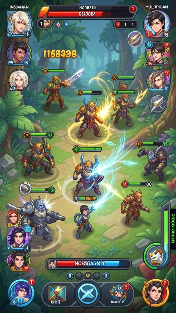 Bergabunglah dengan teman dan tantang mereka dalam mode multiplayer.