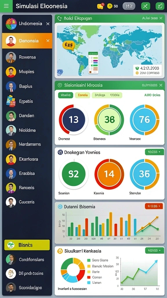 Tampilan grafik yang memukau dan detail.