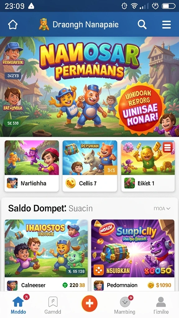 Mode permainan daring yang menantang untuk para pemain.