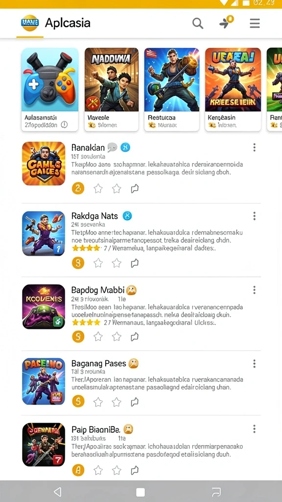 Beragam level tantangan yang menakjubkan.
