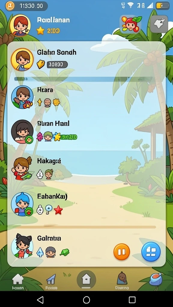 Tampilan grafis yang menakjubkan dalam aksi.