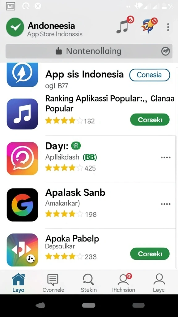 Tampilan antarmuka yang intuitif dan mudah dinavigasi.