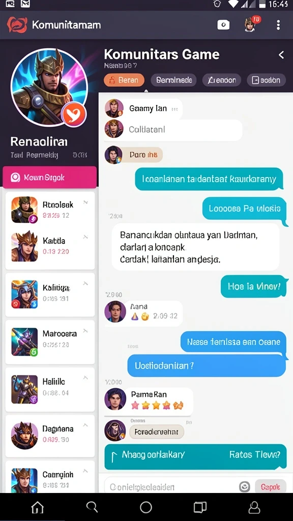 Tampilan karakter utama SD107 yang menawan.