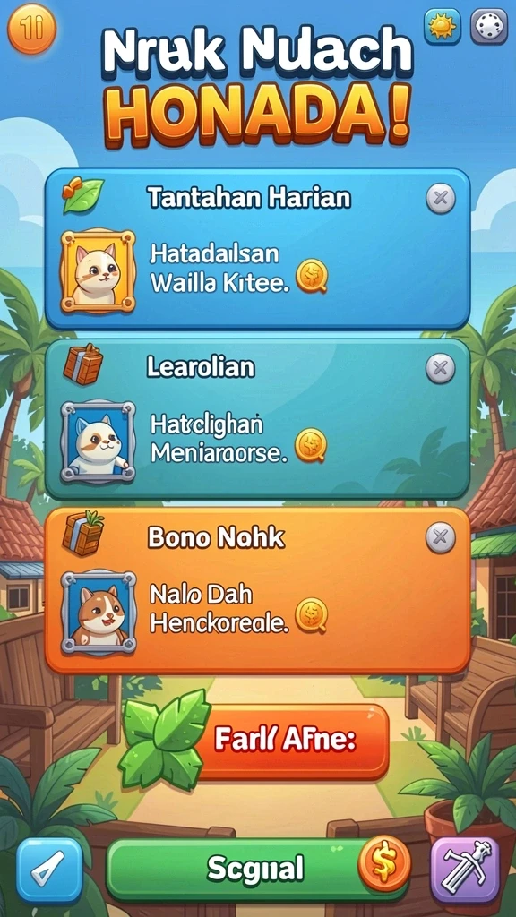 Sistem hadiah yang memuaskan untuk para pemain.