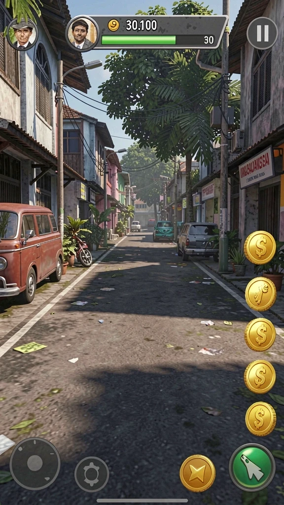 Tampilan awal game SR777 yang menarik.
