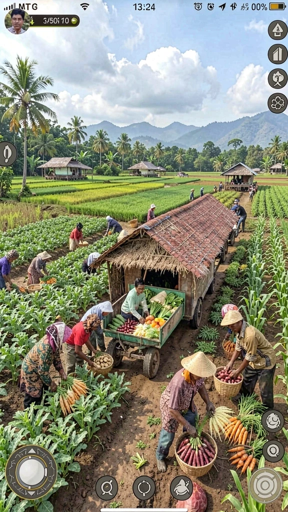 Fitur sosialisasi yang memungkinkan interaksi antar pemain.