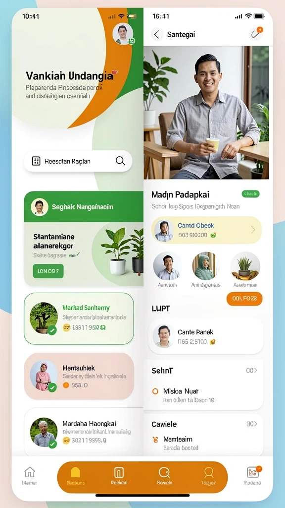 Tampilan antarmuka yang menarik dan mudah digunakan.