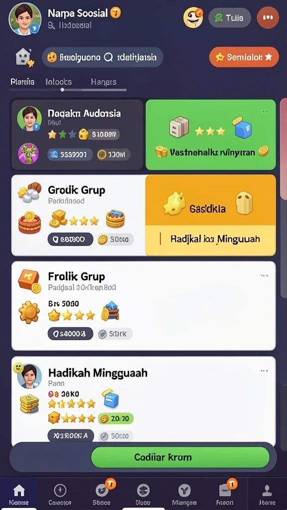 Fitur bonus yang menggembirakan dan adiktif.
