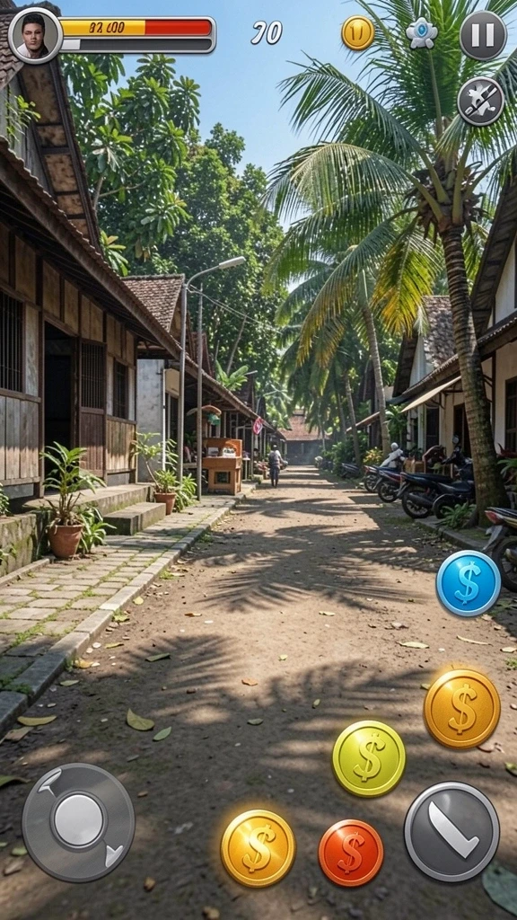 Tampilan antarmuka pengguna yang intuitif dan menarik.